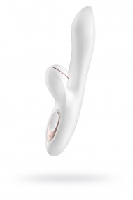 Вибратор Satisfyer Pro G-Spot Rabbit, с вакуум-волновым бесконтактным стимулятором, силикон, белый Вибратор Satisfyer Pro G-Spot Rabbit, с вакуум-волновым бесконтактным стимулятором, силикон, белый