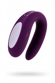 Многофункциональный стимулятор для пар Satisfyer Partner Double Joy, Силикон, Фиолетовый, 18 см Многофункциональный стимулятор для пар Satisfyer Partner Double Joy, Силикон, Фиолетовый, 18 см